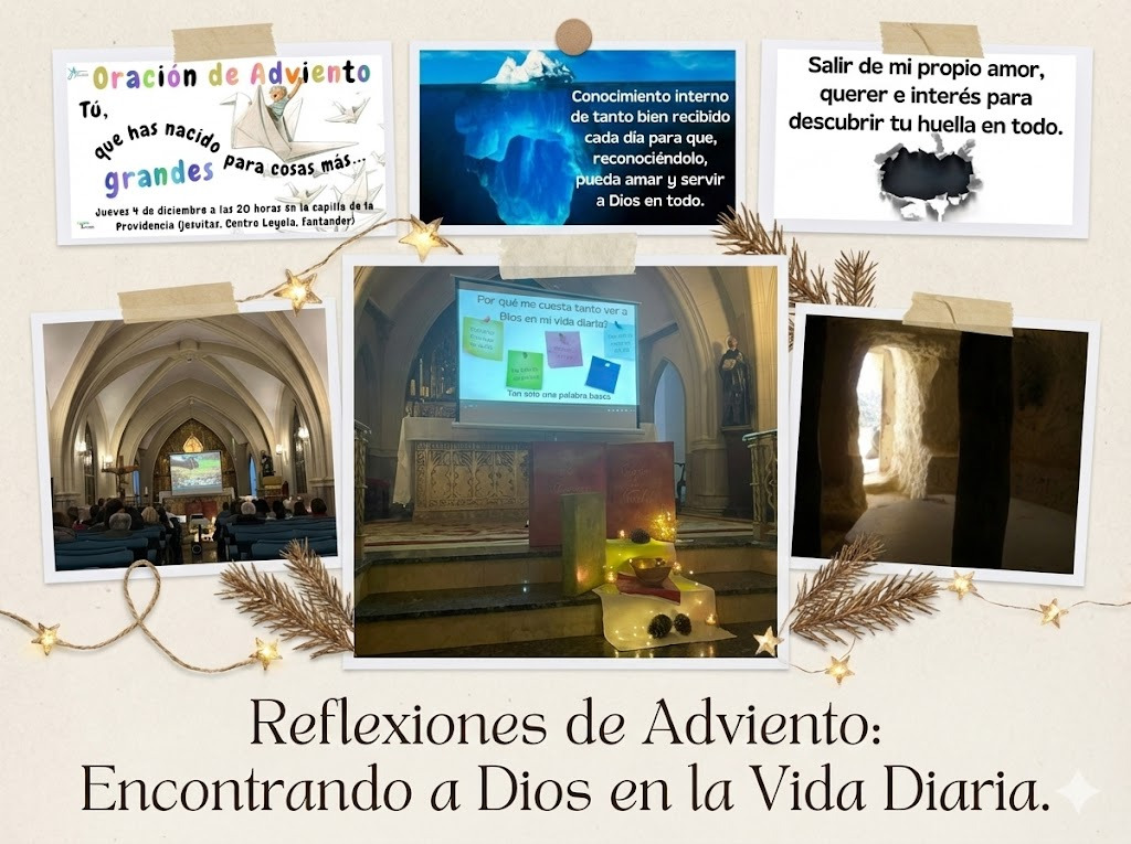 Reflexiones de Adviento: Encontrando a Dios en la vida diaria.