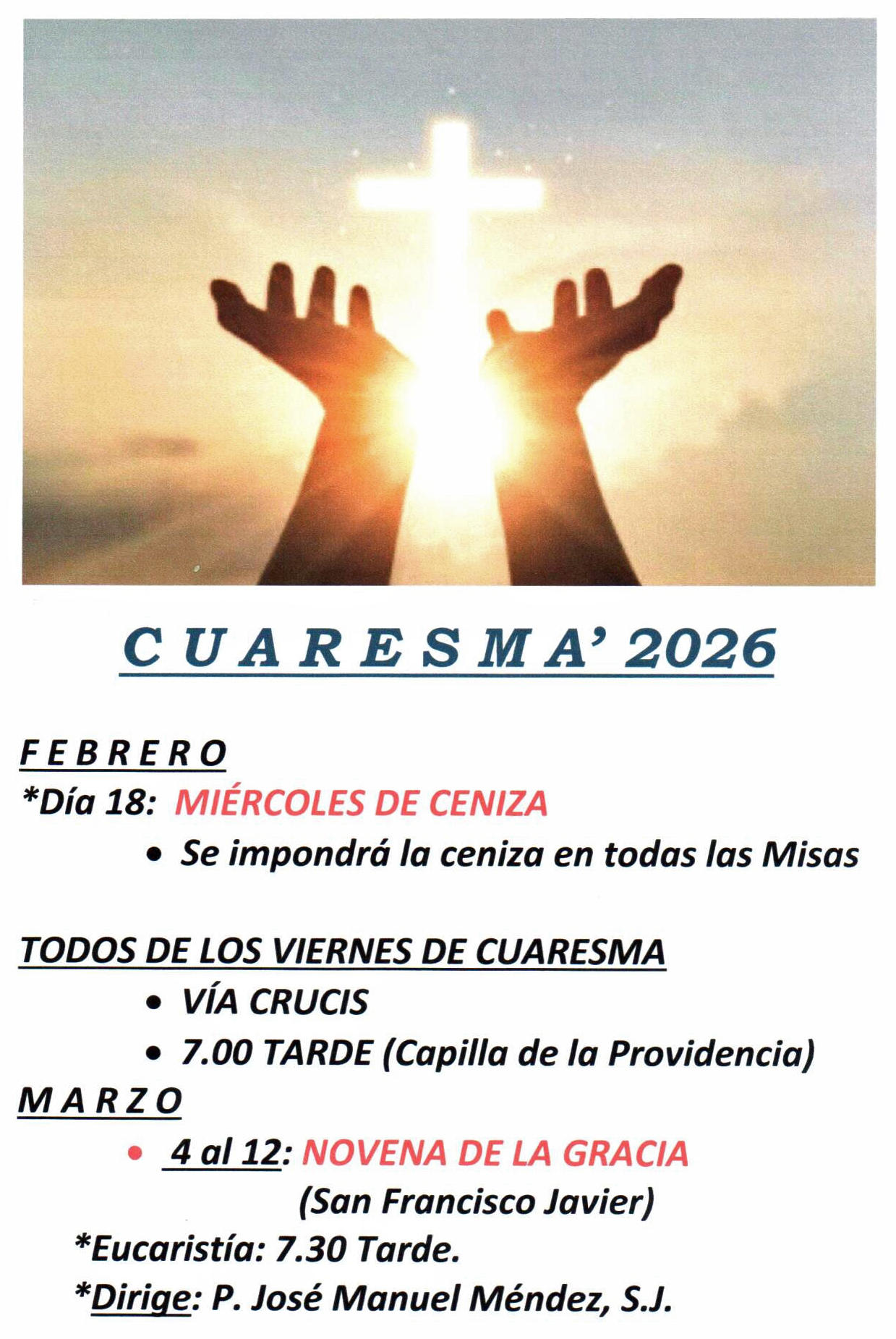 Cuaresma 2026